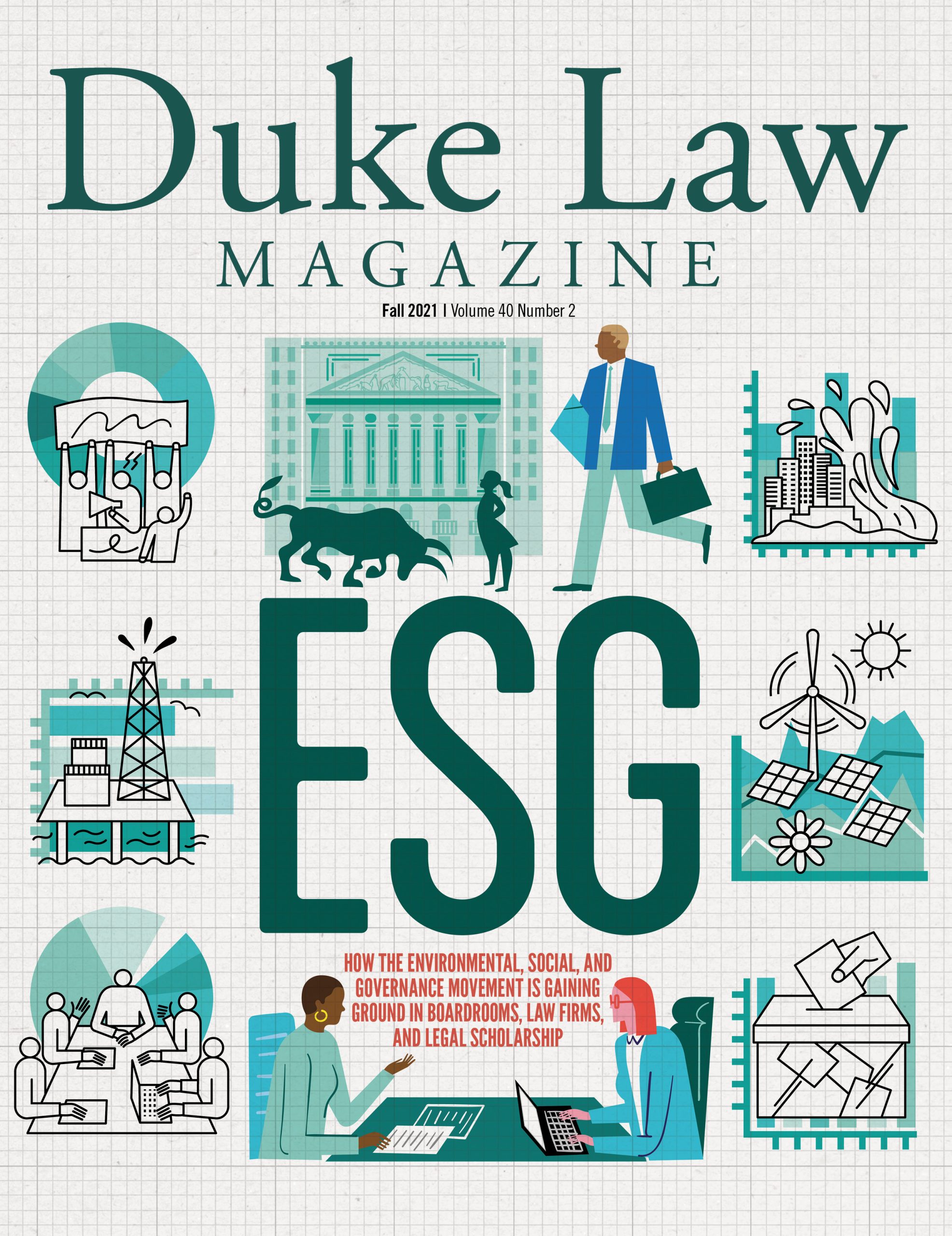 Duke Law Magazine Cover